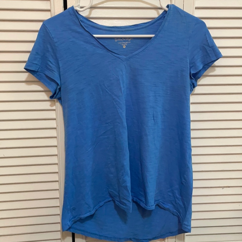 Lilly Pulitzer blue top